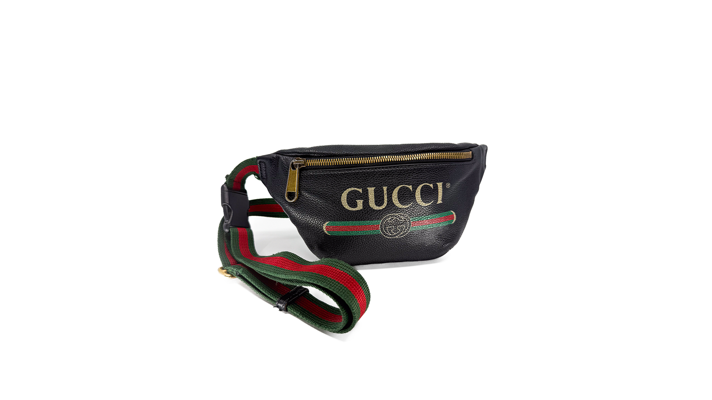 Gucci Leather Fanny Pack