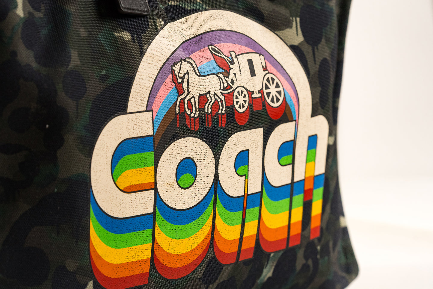 COACH Tote 42 Pride Horse and Carriage Tote