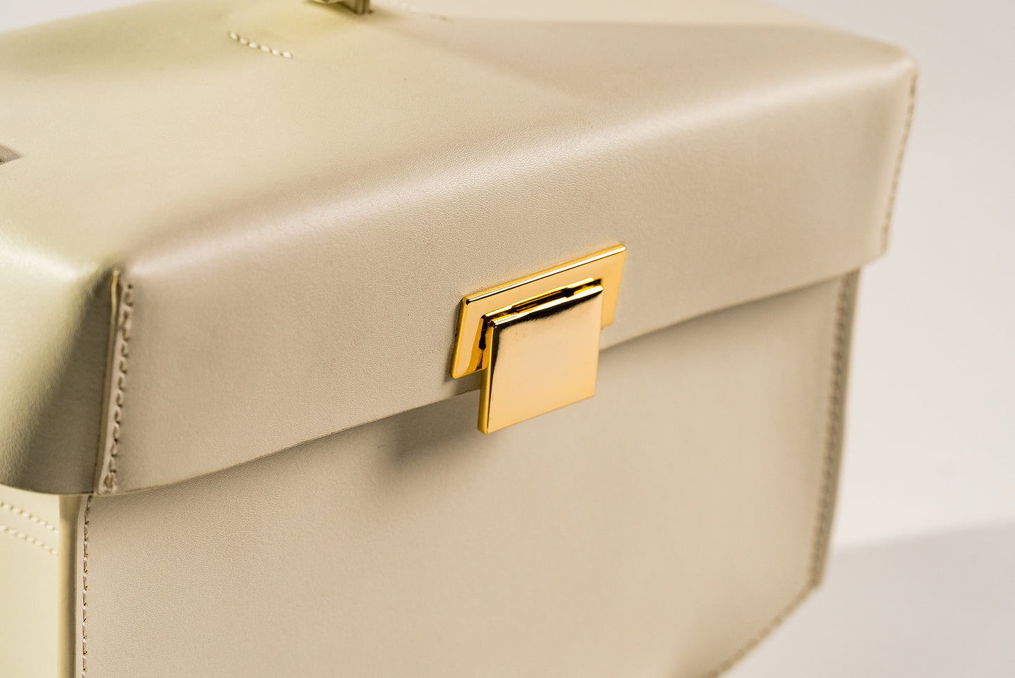 Khaore Leather Top Handle Bag