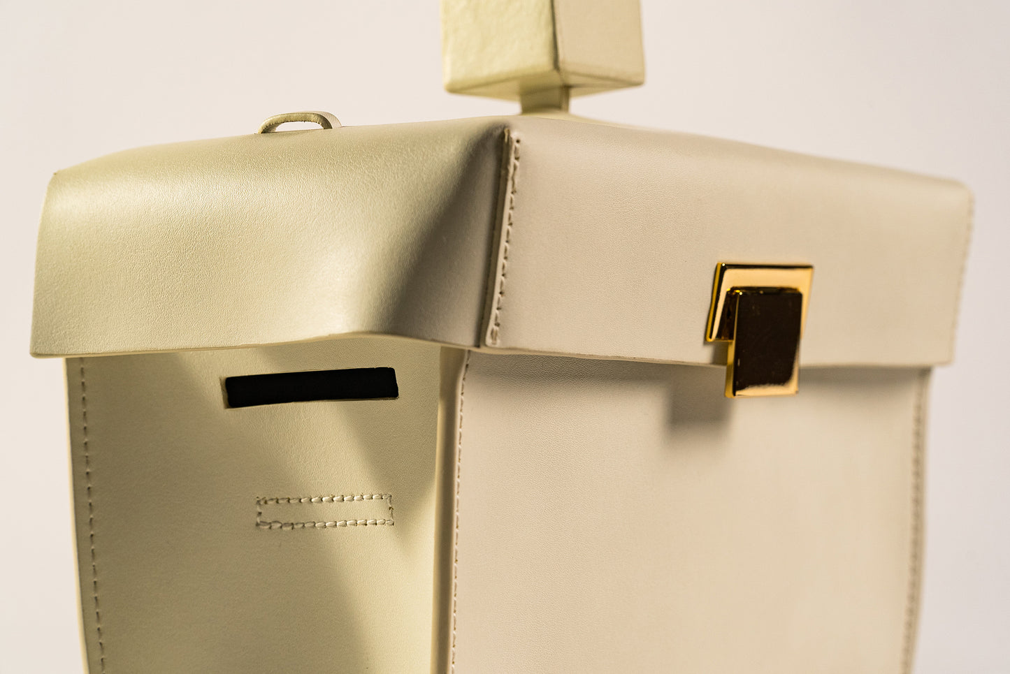 Khaore Leather Top Handle Bag