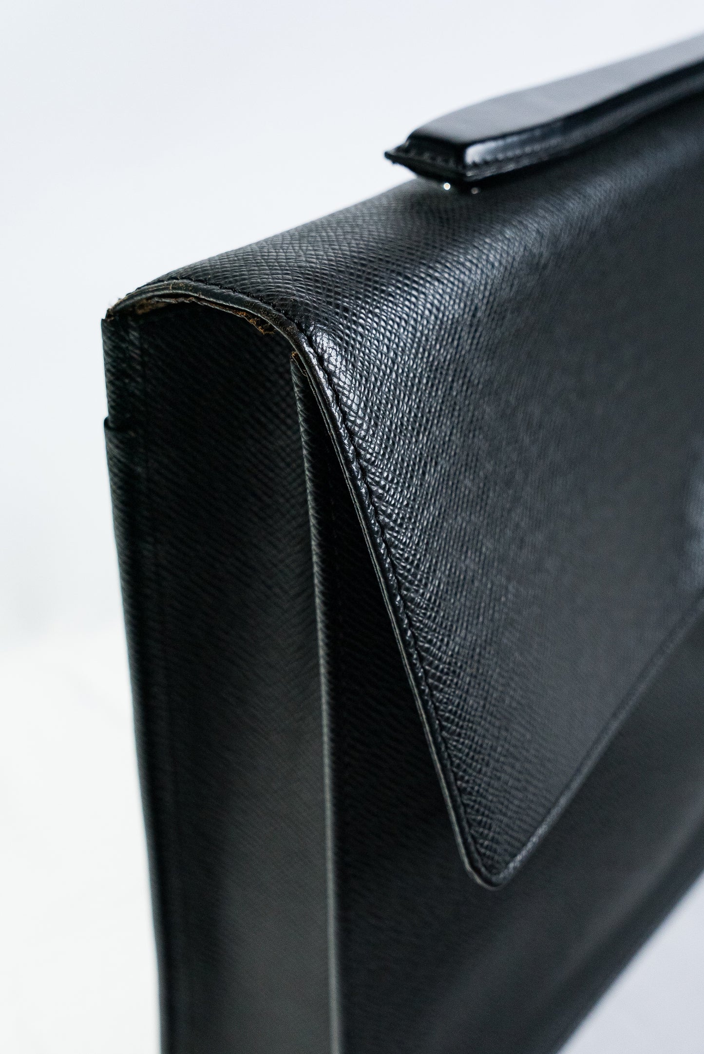 Louis Vuitton Porte-Documents Angara Briefcase Black Leather