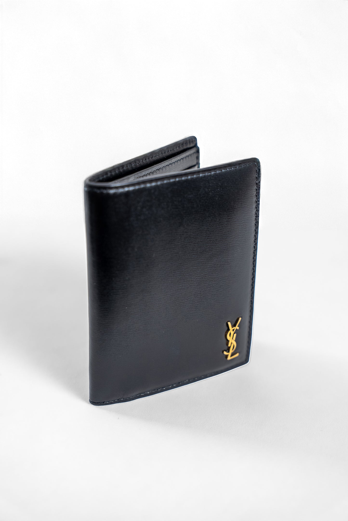 YSL Calfskin Techno Credit Card