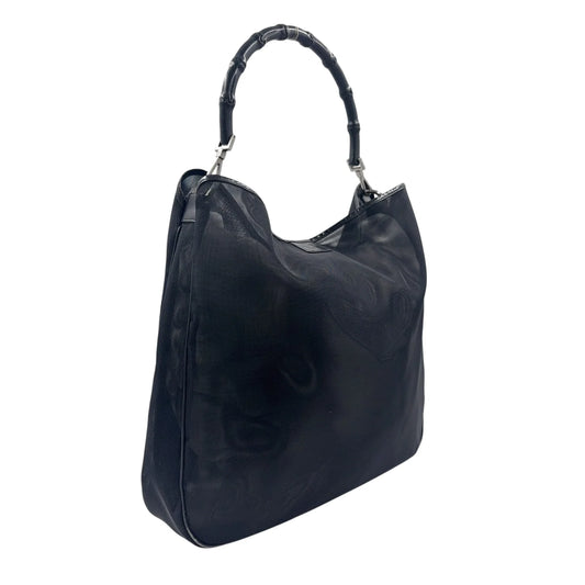 Gucci Habdbag Leather Nylon