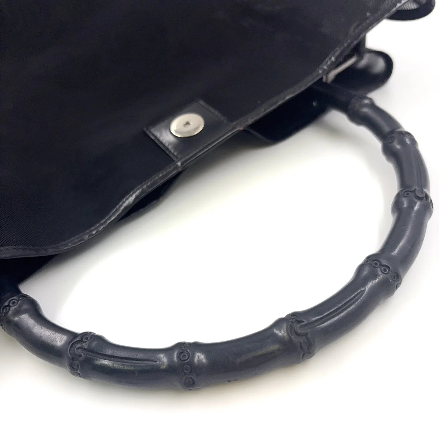 Gucci Habdbag Leather Nylon