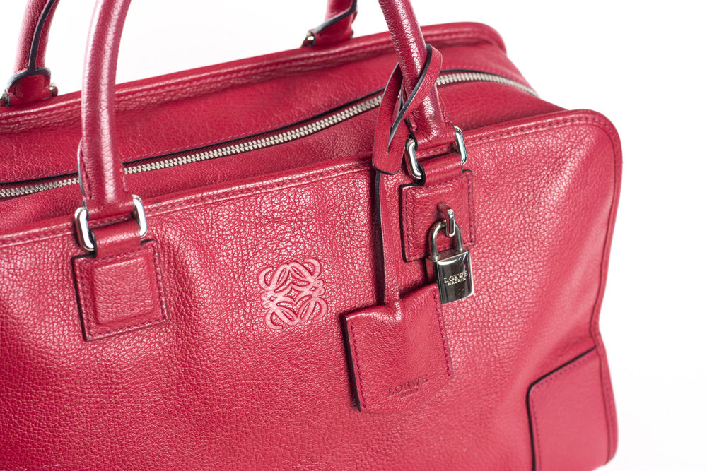 LOEWE 2010-2025 LEATHER AMAZONA 36 HANDBAG