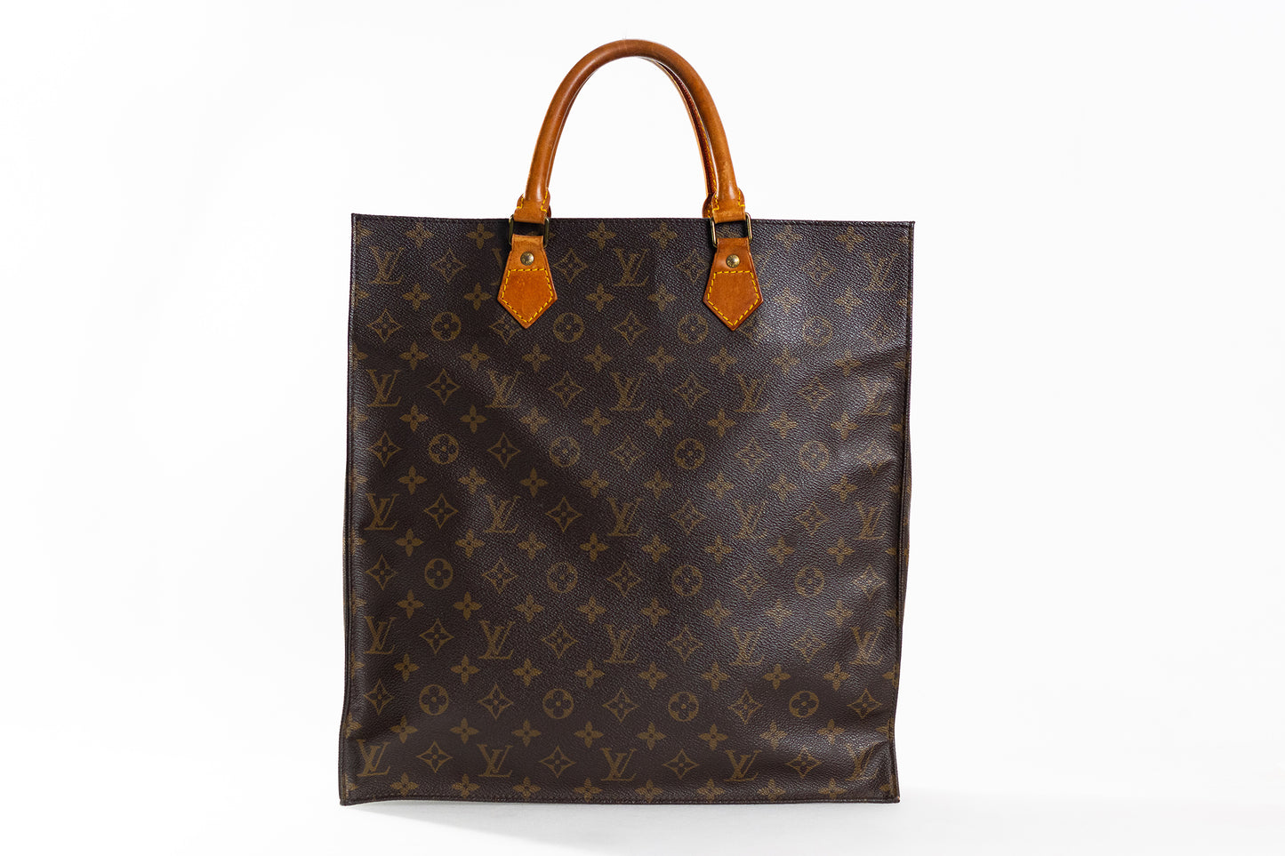LV Sac Plat monogram handbag tote bag