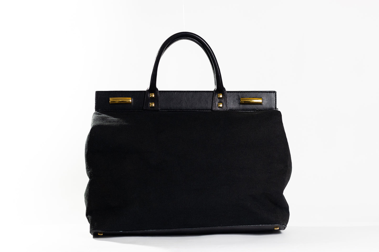 Donna Karan Canvas Top Handle Bag