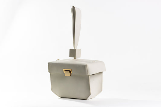 Khaore Leather Top Handle Bag