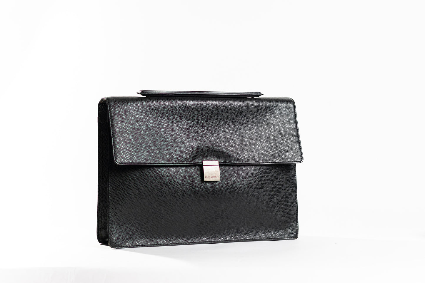 Louis Vuitton Porte-Documents Angara Briefcase Black Leather