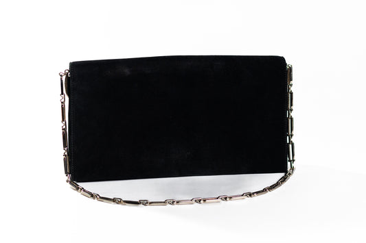 Salvatore Ferragamo suede shoulder bag