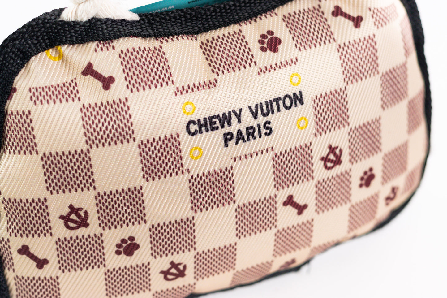 MR BAG Chewy Vuiton Paris Dog Toy