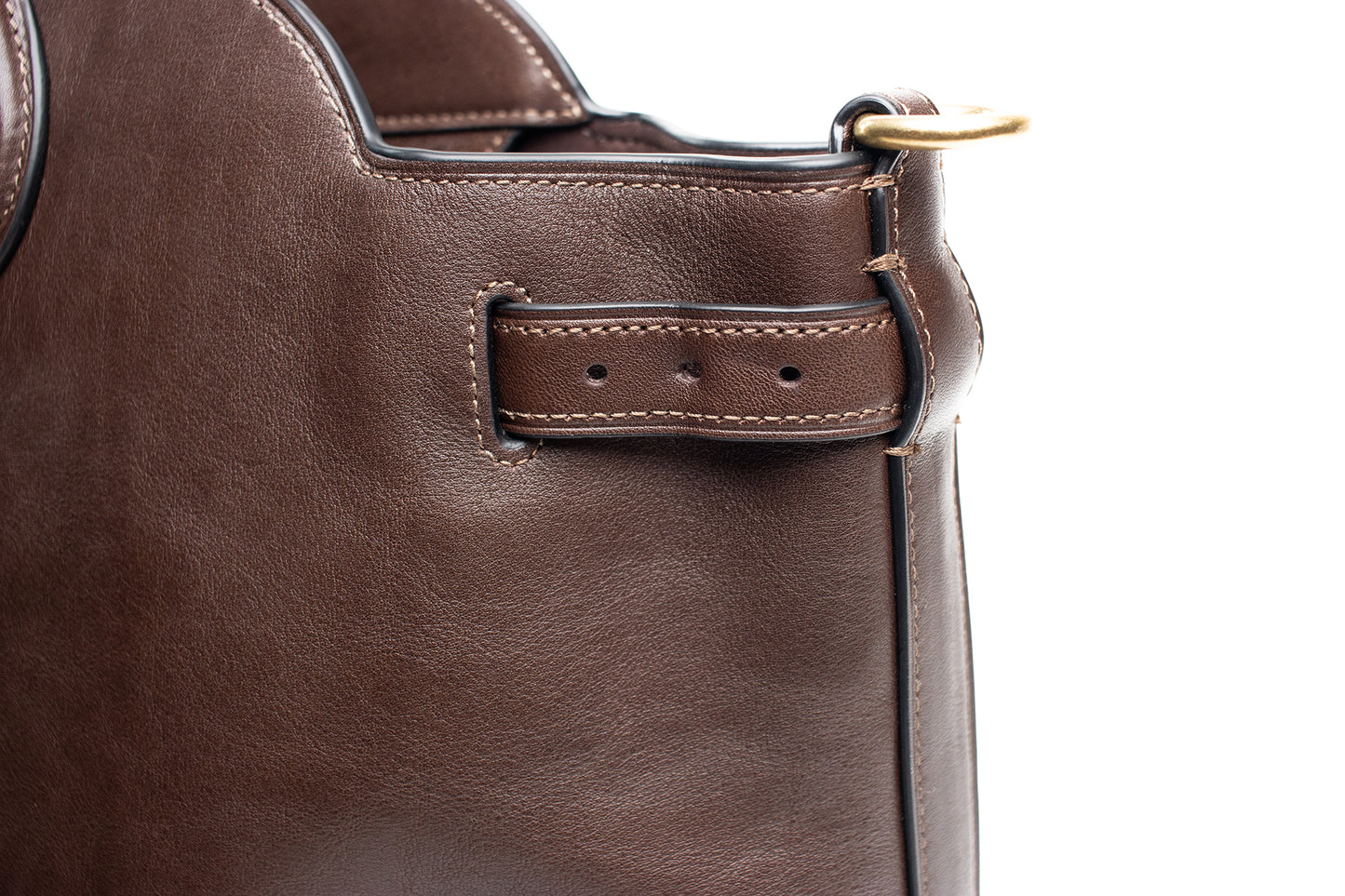 Coach Soft Empire 40 Leather Carryall Satchel Bag