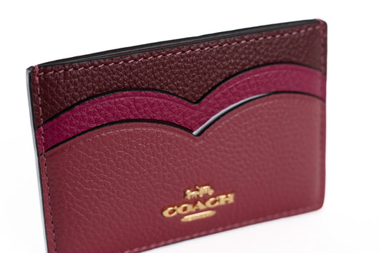 Coach Heart Card Case