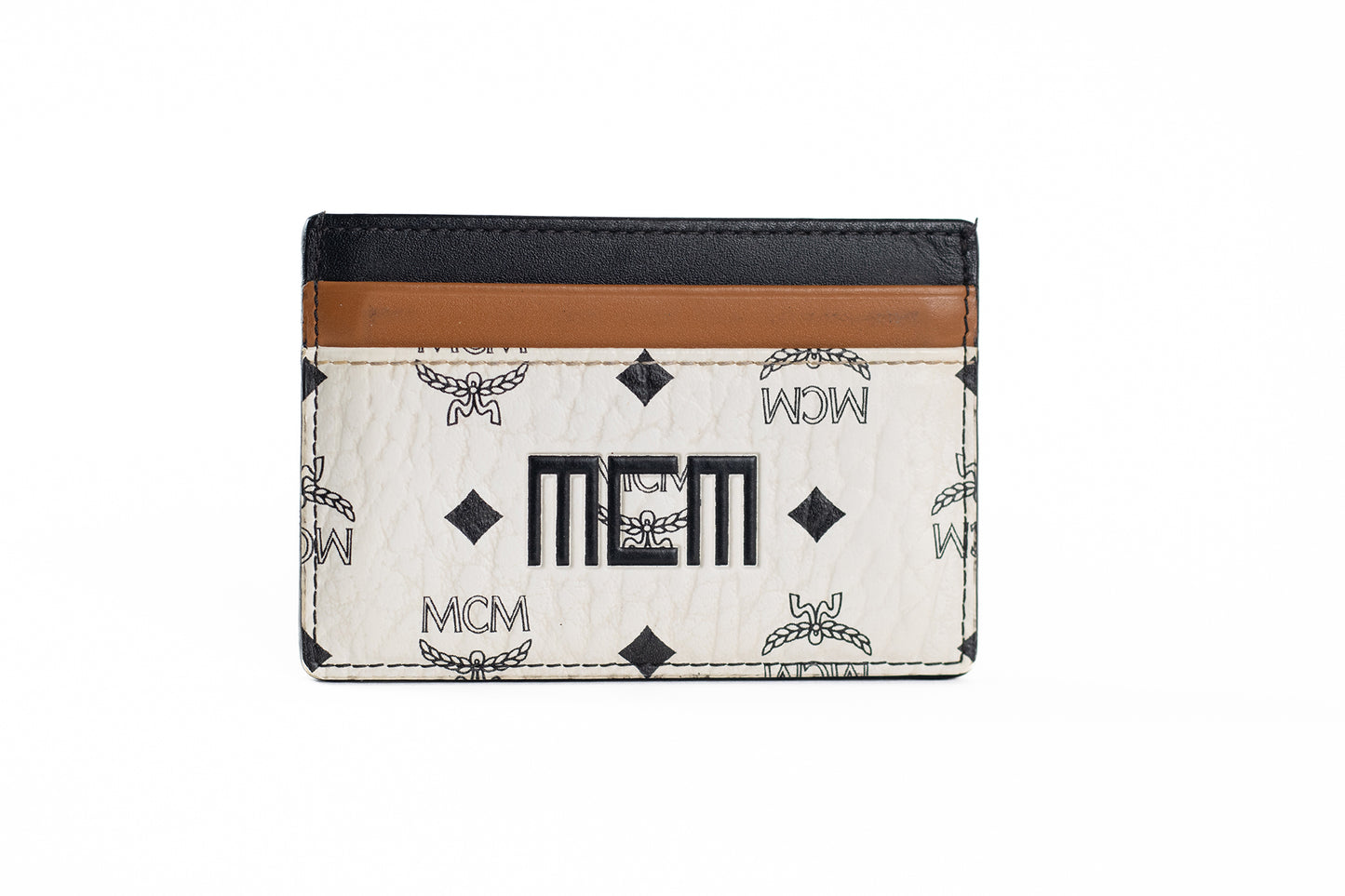 MCM Card holder with logo