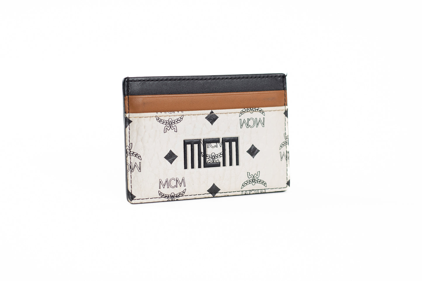 MCM Card holder with logo