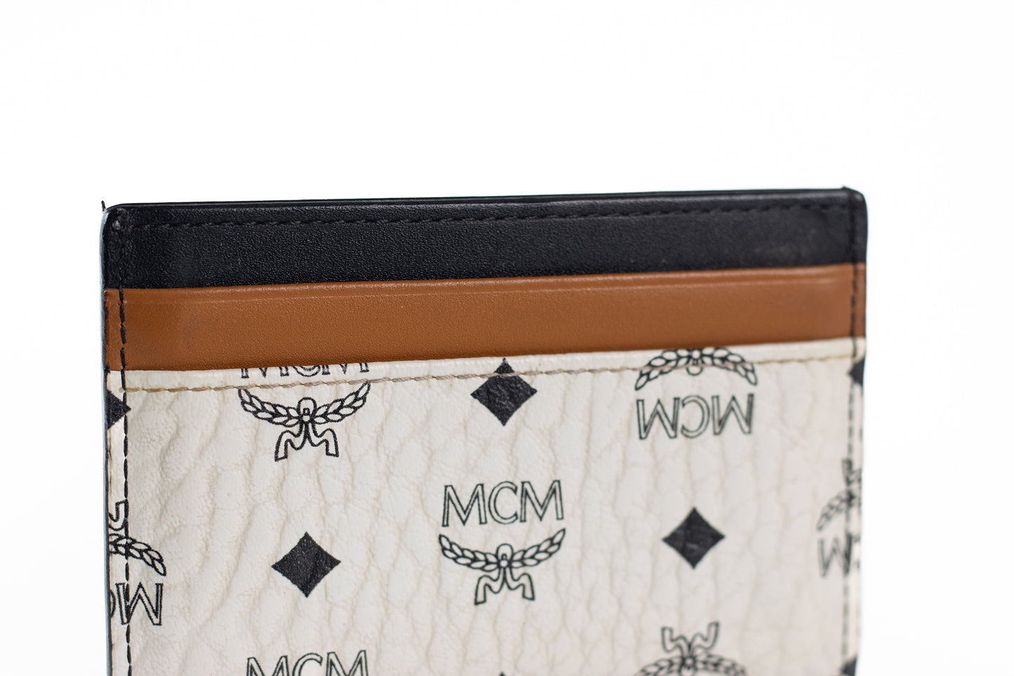 MCM Card holder with logo