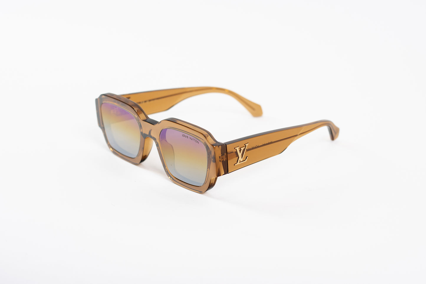 Louis Vuitton Clash Round Square Sunglasses