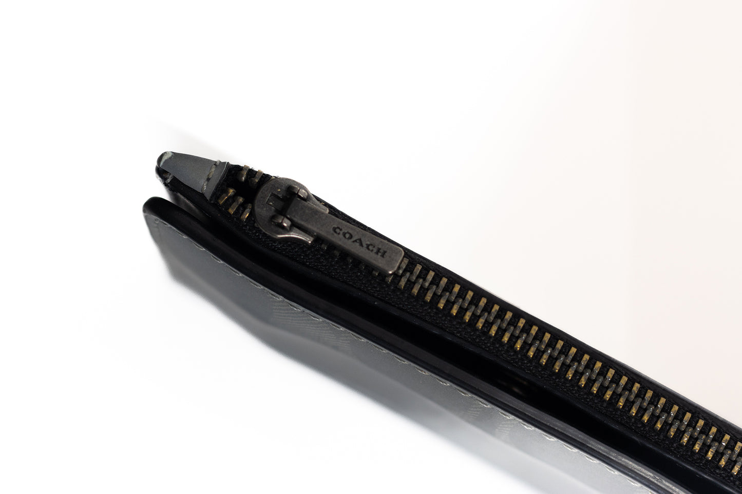 Coach Card Case with Zipper