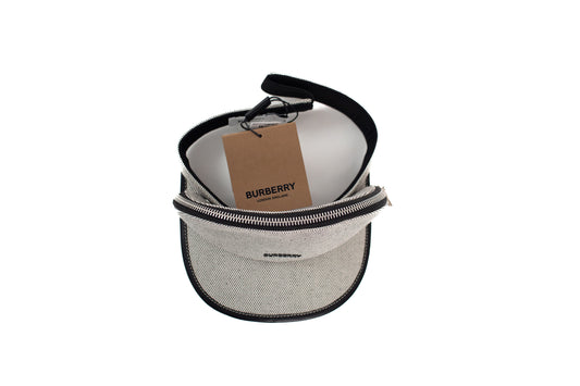 Burberry Zip Pocket-Detail Visor Hat