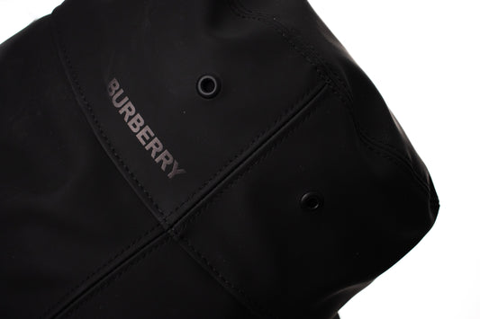 Women's black Ladies Logo Print Drawstring Fisherman Bucket Hat