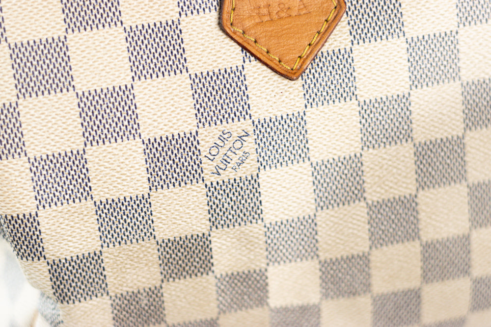 Louis Vuitton Speedy 30 Damier Azur