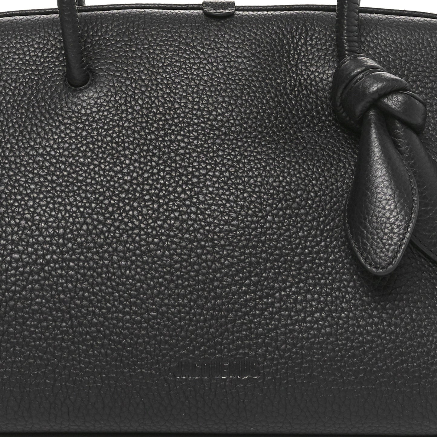 Jacquemus Grained Calfskin Le Turismo Black