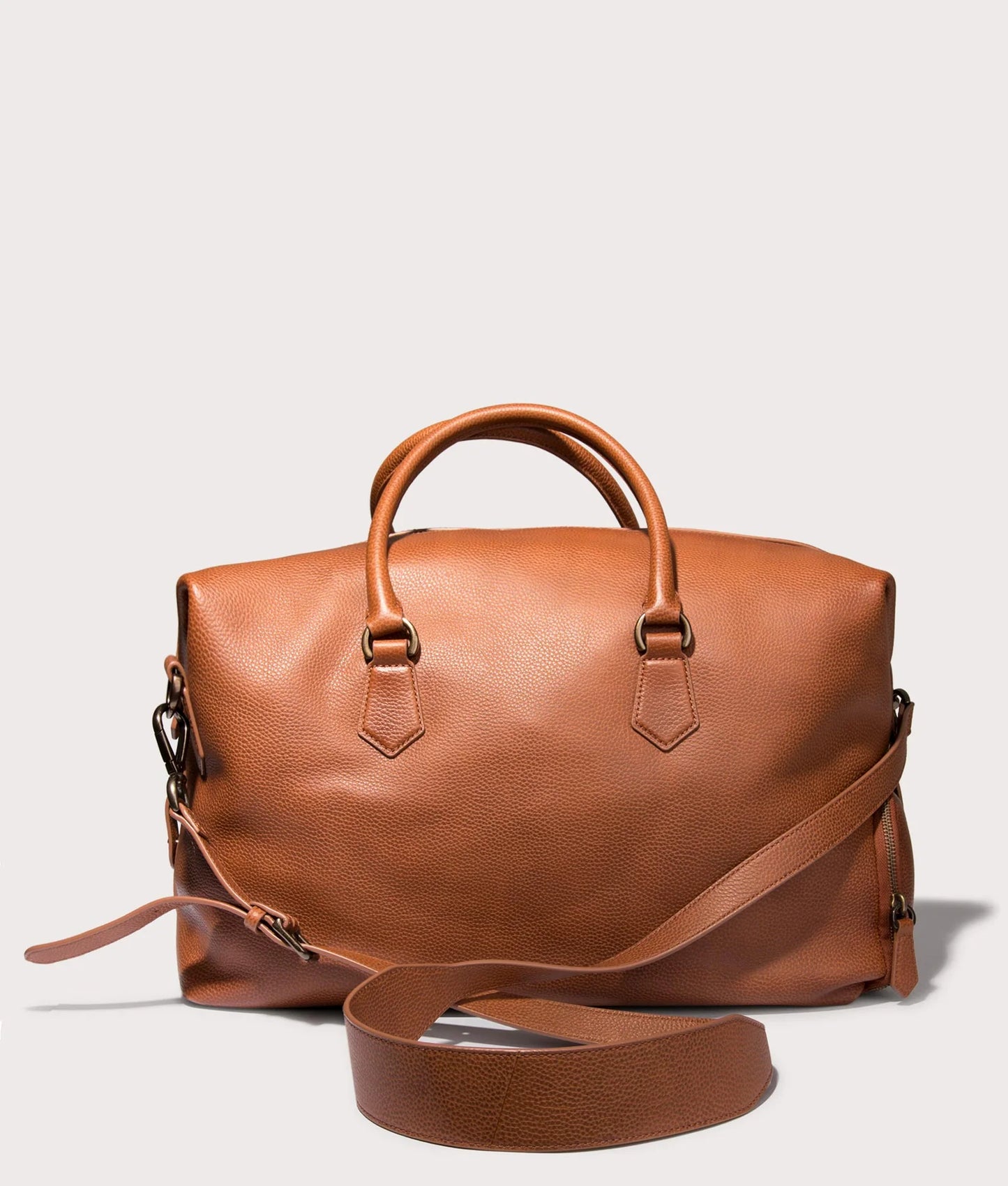 Polo Ralph Lauren Pebbled Leather Duffel