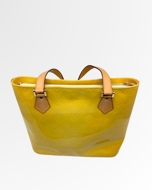 Louis Vuitton Mango Monogram Vernis Houston Bag