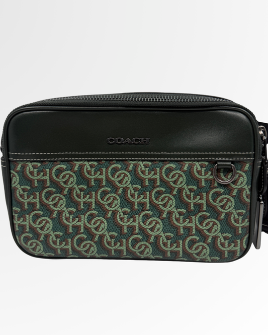 Coach Graham Crossbody Bag With Coach Monogram Print