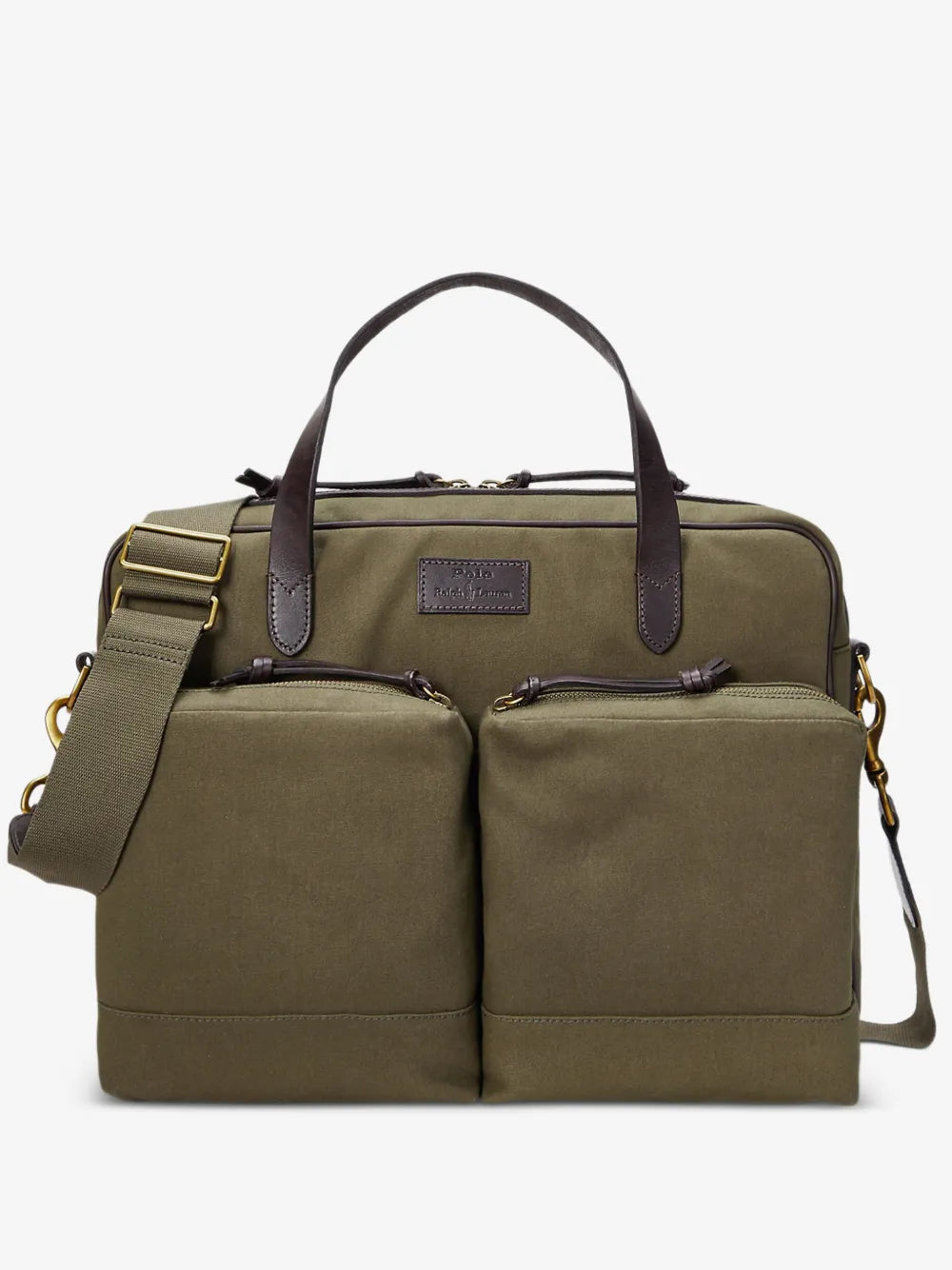 POLO RALPH LAUREN ZIP POCKETS MESSENGER BAG