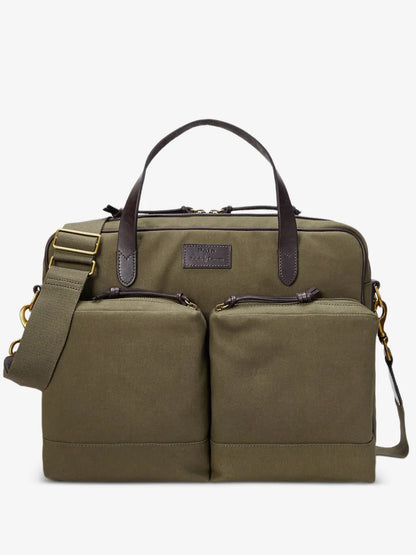 POLO RALPH LAUREN ZIP POCKETS MESSENGER BAG