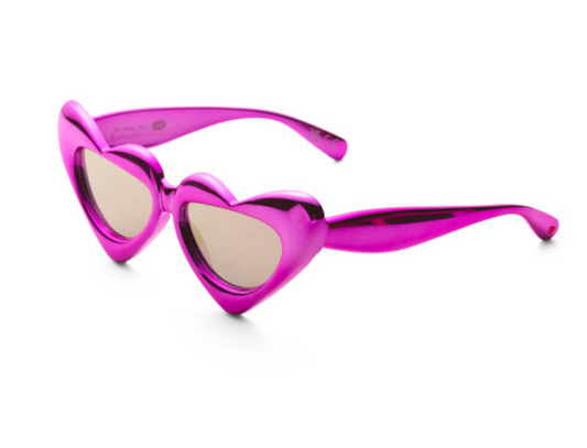 Betsey Johnson Bubble Frame Sunglasses