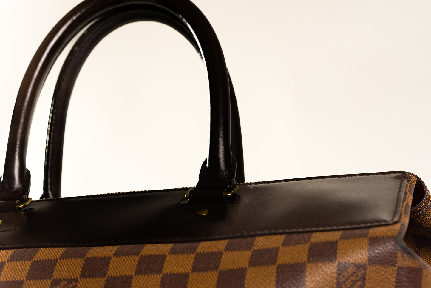 LOUIS VUITTON Greenwich PM  Ebene Damier Boston Bag