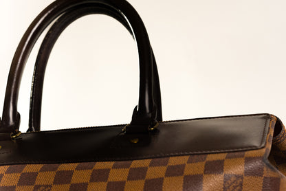 LOUIS VUITTON Greenwich PM  Ebene Damier Boston Bag
