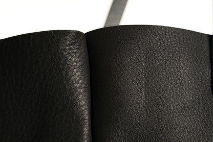 BALENCIAGA Logo Tote Bag Shoulder Bag Leather