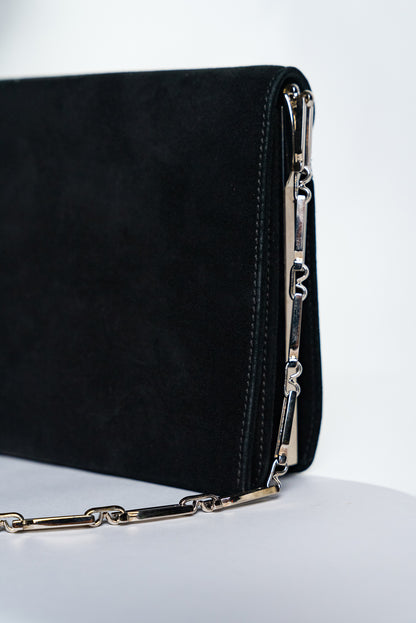 Salvatore Ferragamo suede shoulder bag
