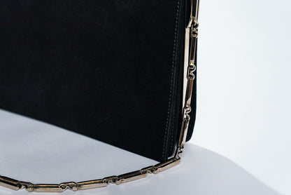 Salvatore Ferragamo suede shoulder bag
