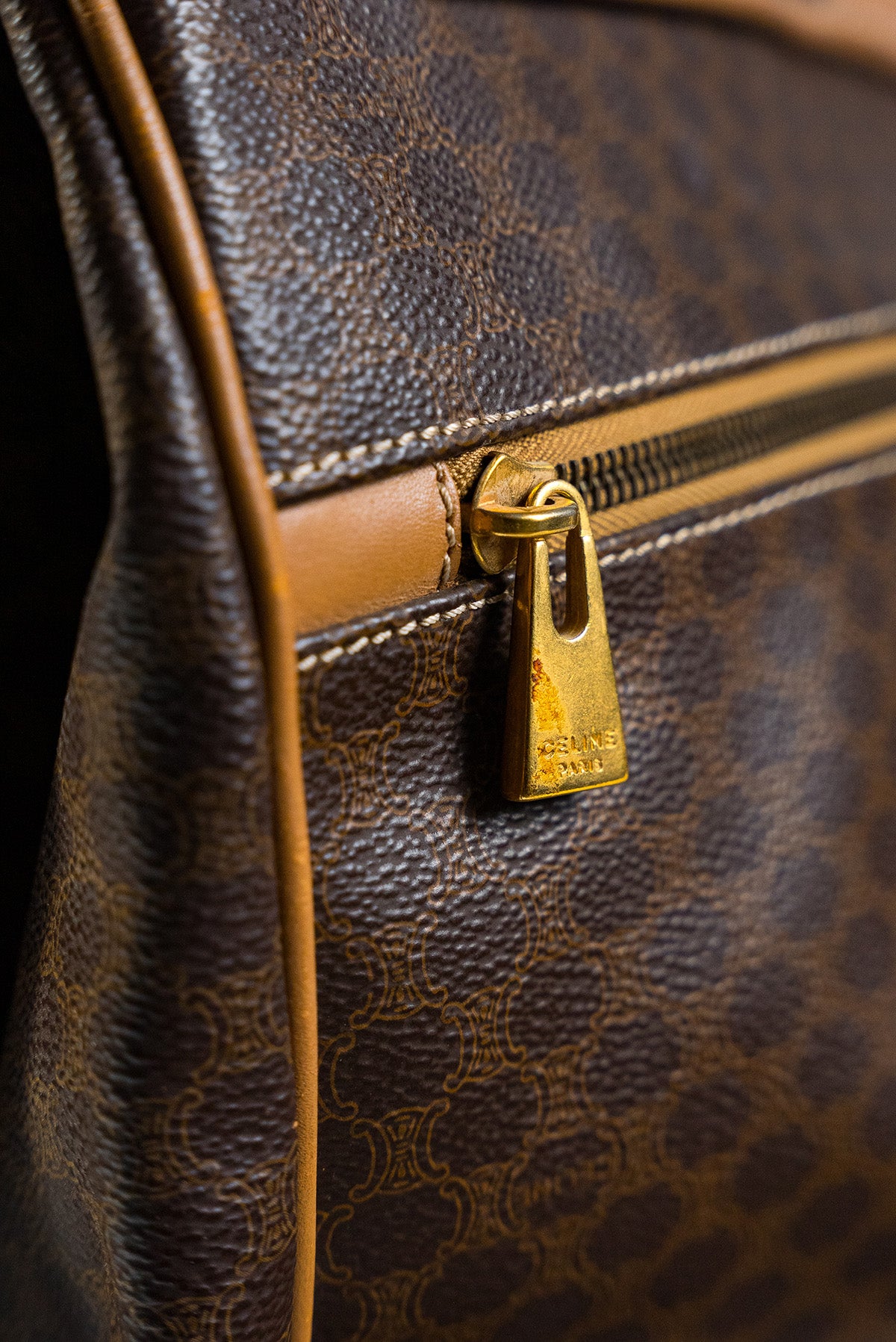 CELINE Vintage Macadam Weekender Bag by Michael Kors.