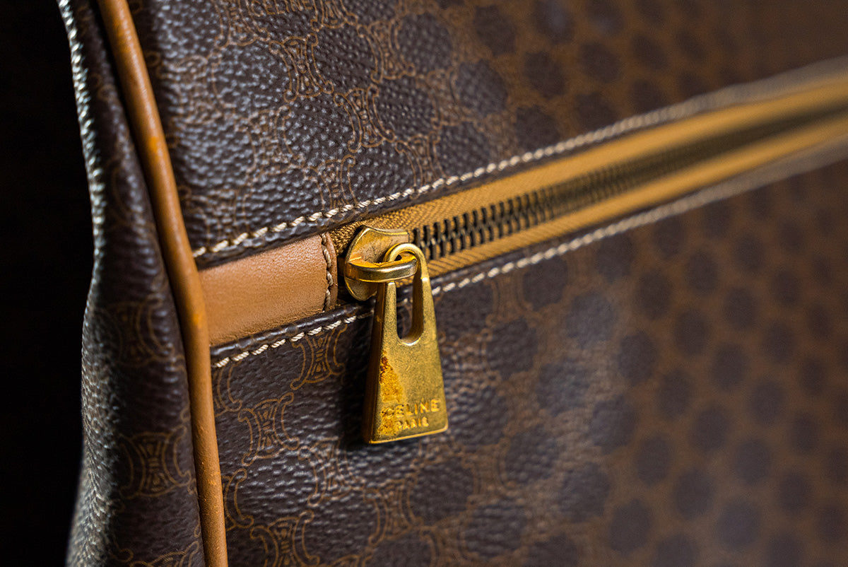 CELINE Vintage Macadam Weekender Bag by Michael Kors.
