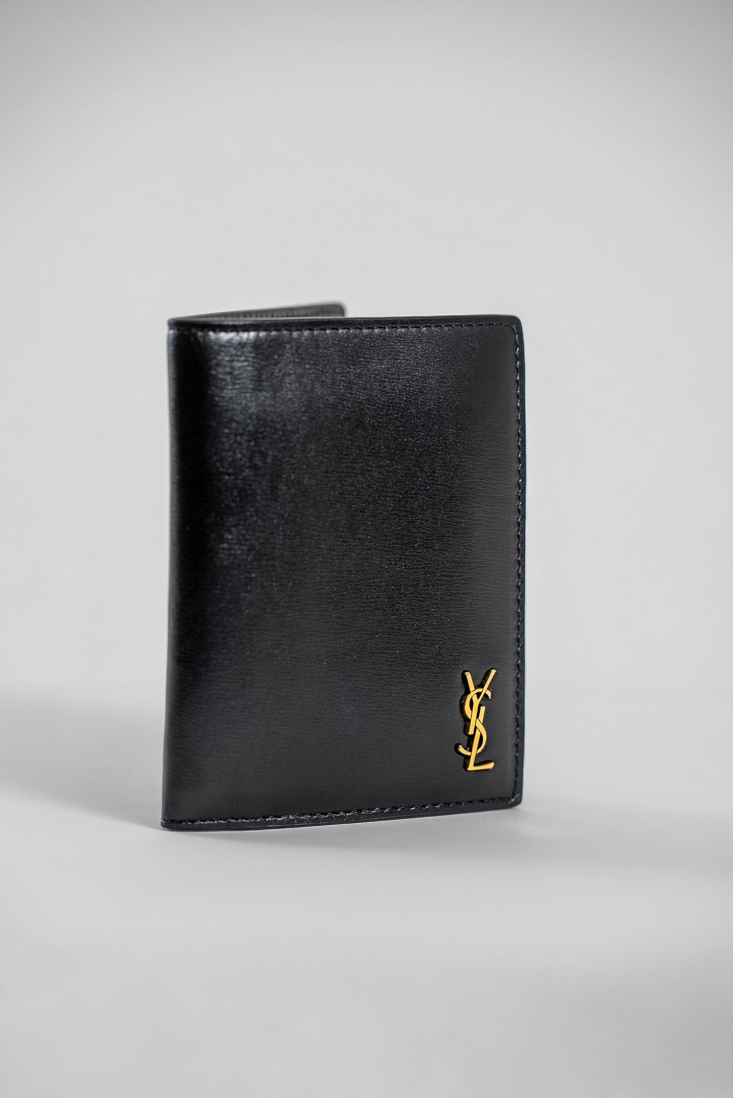 YSL Calfskin Techno Credit Card