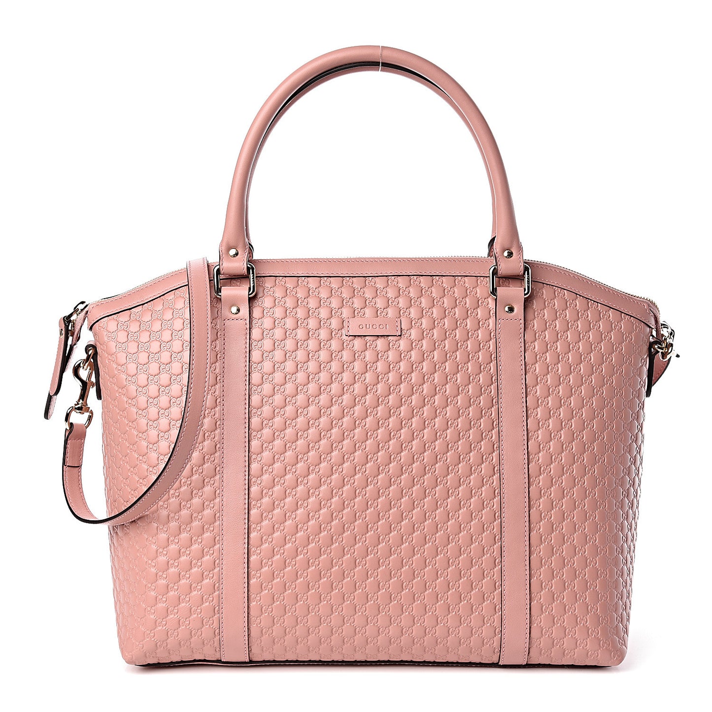 Gucci Leather Satchel - Guccissima