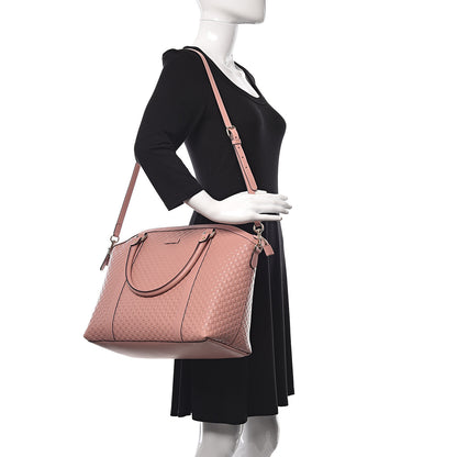 Gucci Leather Satchel - Guccissima