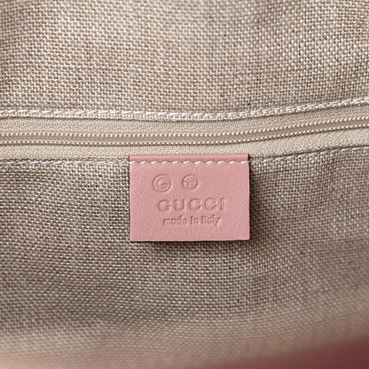 Gucci Leather Satchel - Guccissima