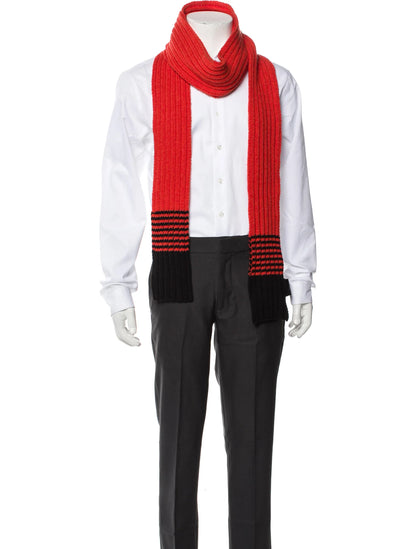 GUCCI WOOL STRIPED SCARF