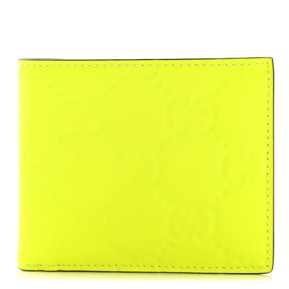 GUCCI Flourescent Yellow Wallet