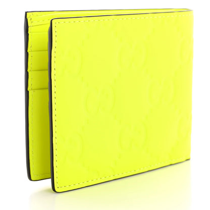 GUCCI Flourescent Yellow Wallet