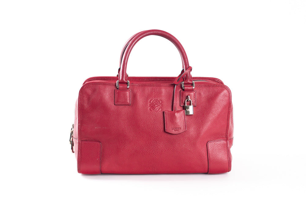 LOEWE 2010-2025 LEATHER AMAZONA 36 HANDBAG