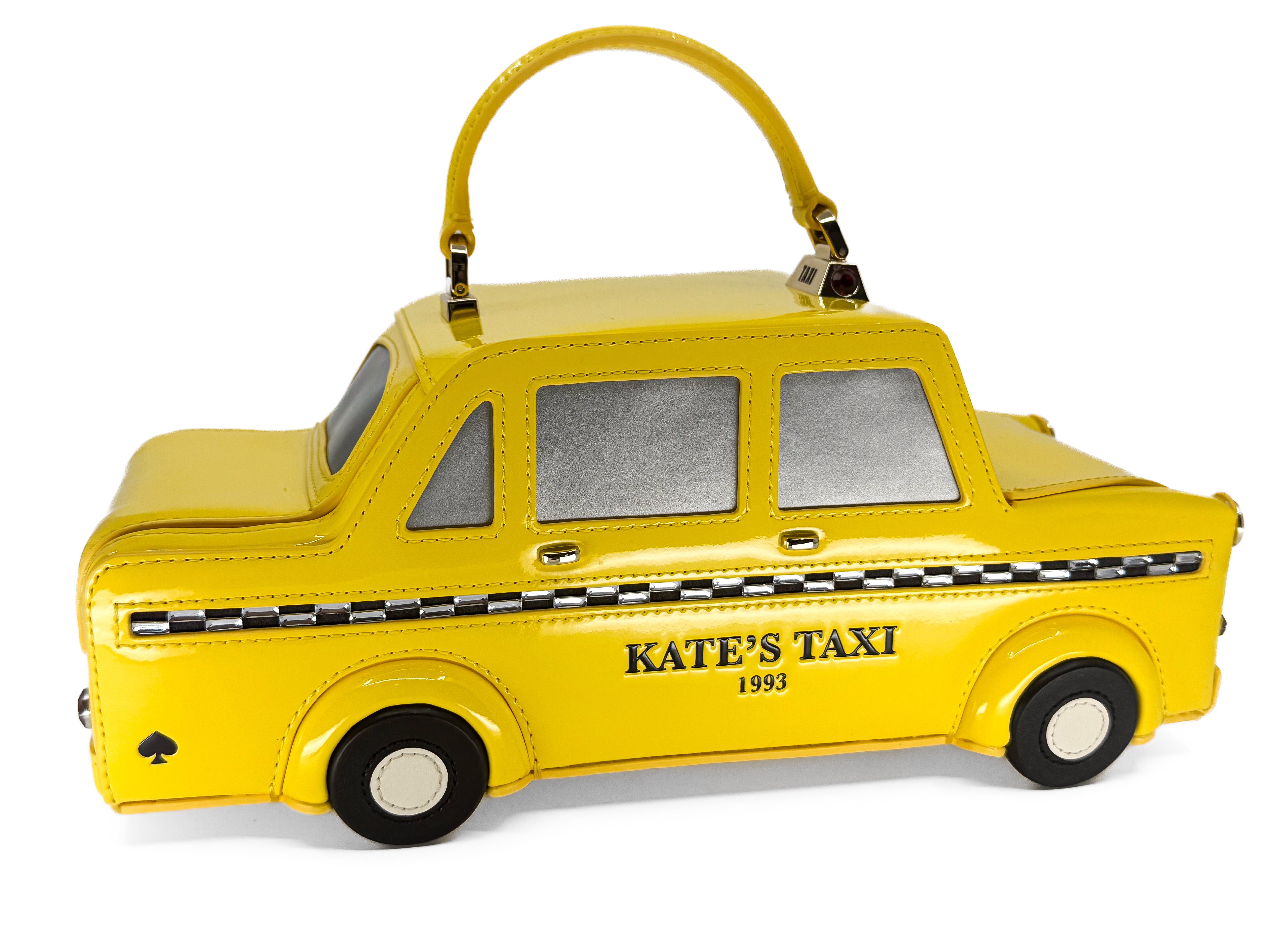 kate spade NEW YORK タクシー型 ハンドバッグ Kate Spade NYC 3D Taxi Handbag – RebornLX