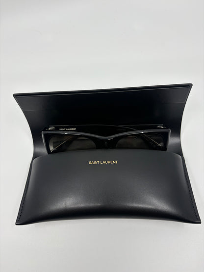 Saint Laurent Bold Black Acetate Optical / Sunglasses