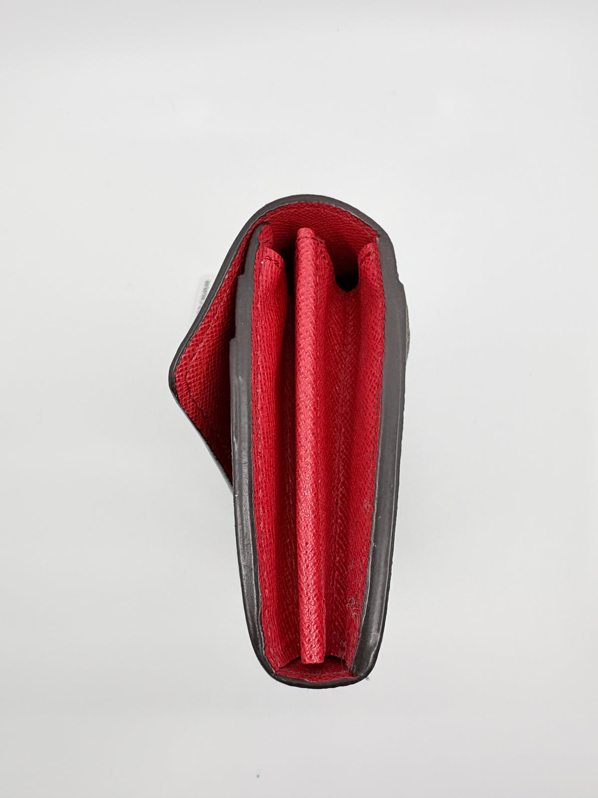 Louis Vuitton Monogram Canvas Sarah Wallet – Red Interior